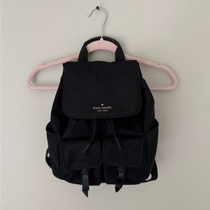 Kate Spade Black Backpack
